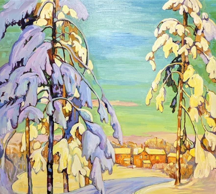 Winter Sunrise by Lawren Harris