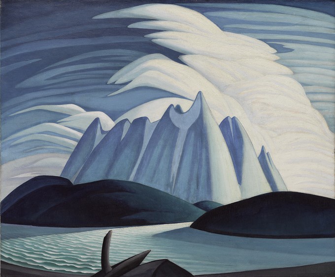 Lake and Mountains by Lawren Harris